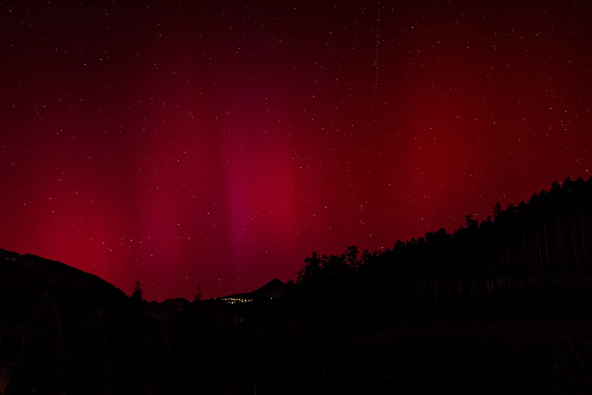 Polarlichter in Südtirol