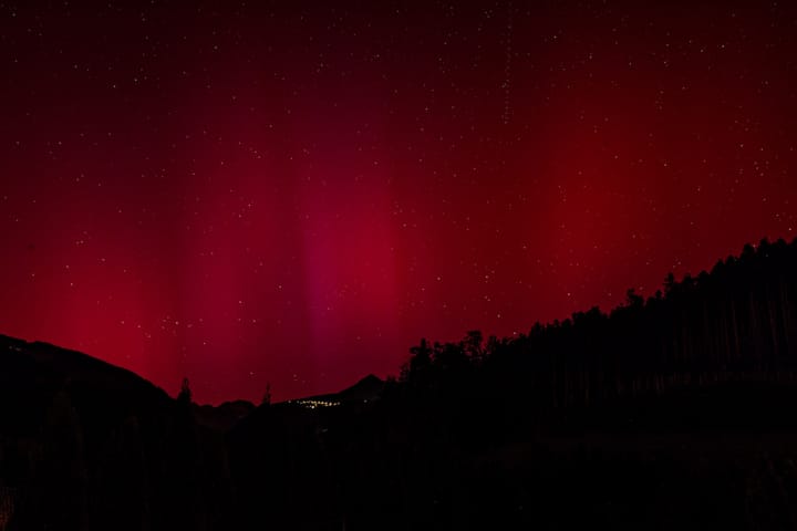Polarlichter in Südtirol